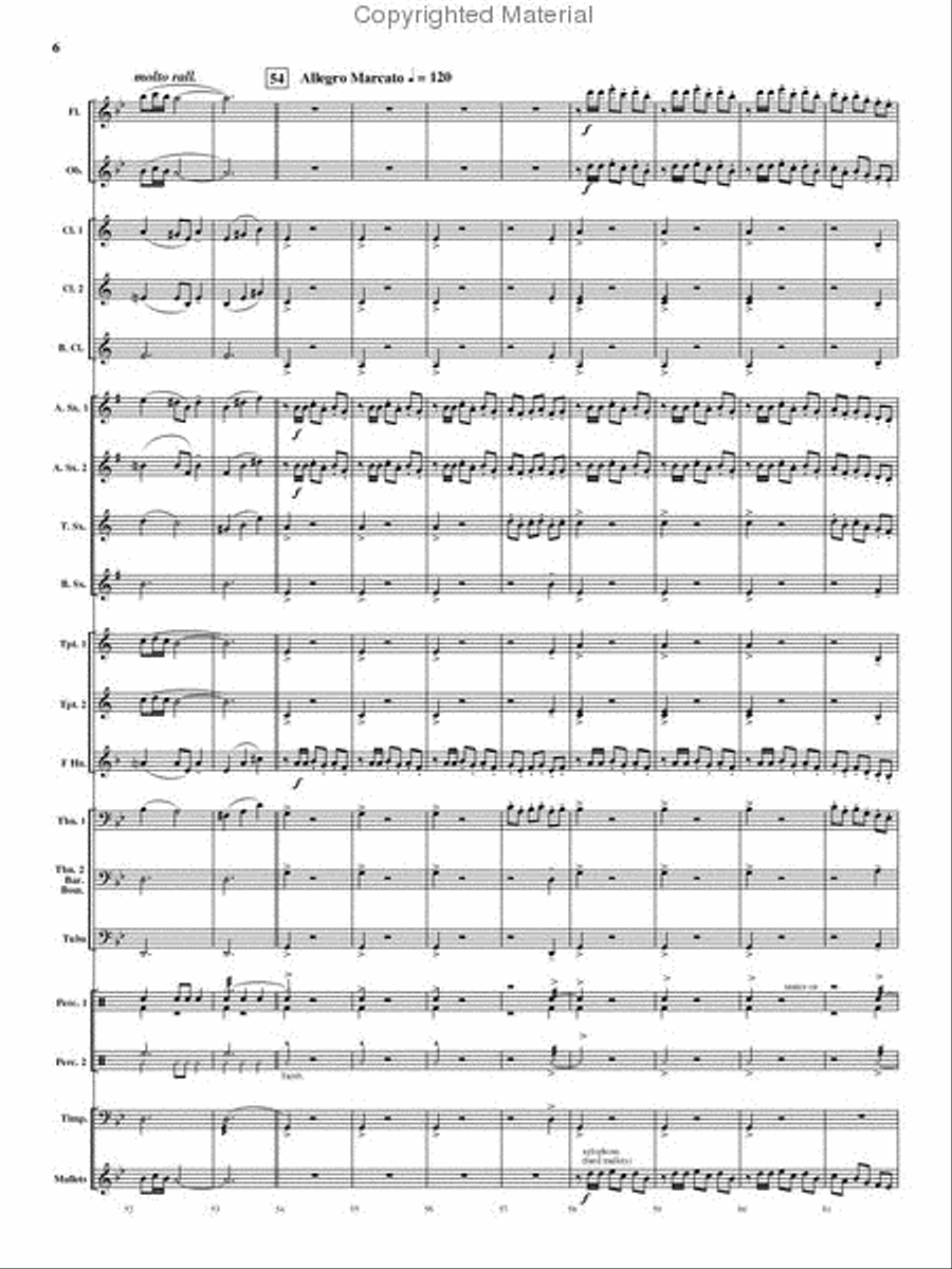 Viva Espania Concert Band scores gallery preview page 7