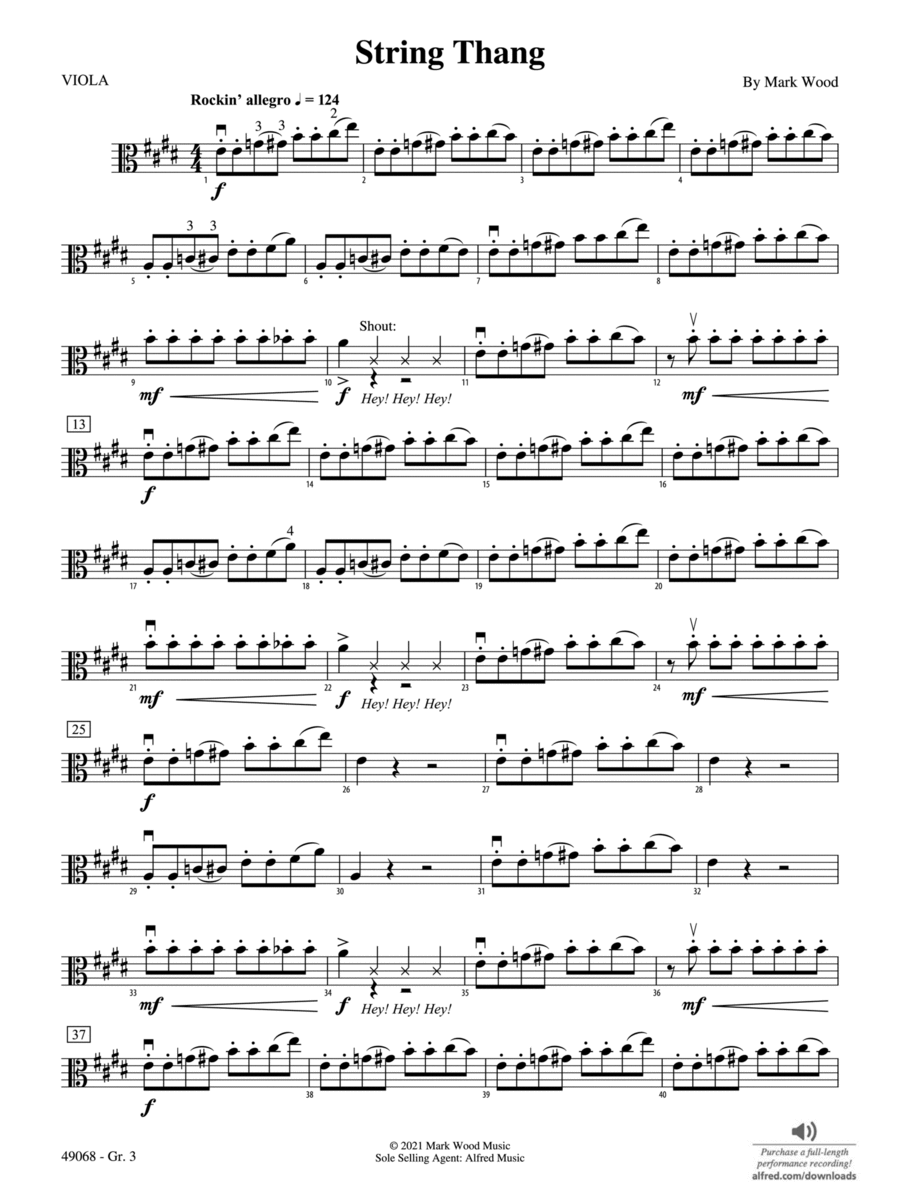 String Thang: Viola - Grade 3