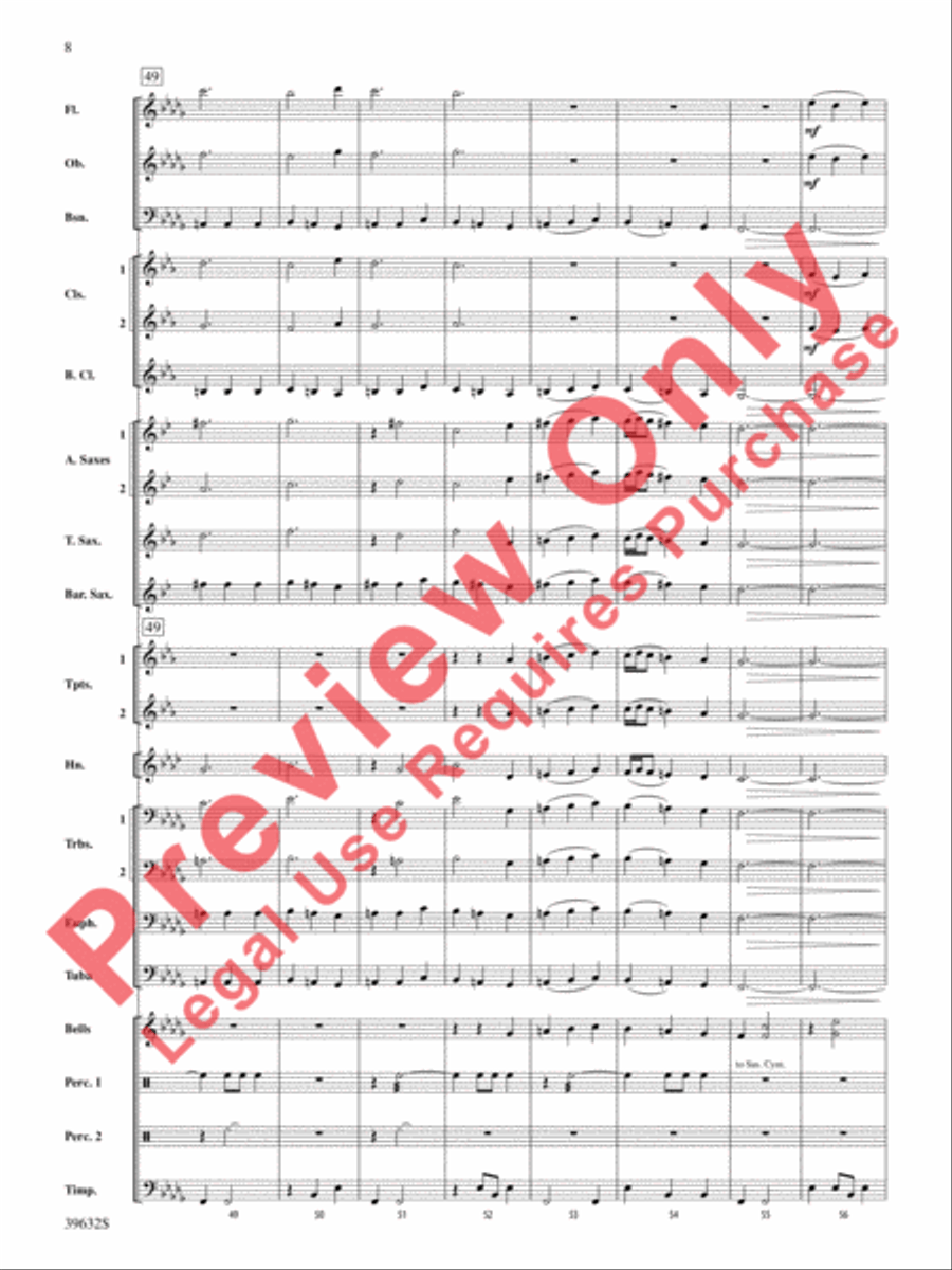 Avinu Malkeinu Avinu Malkeinu Concert Band scores gallery preview page 9