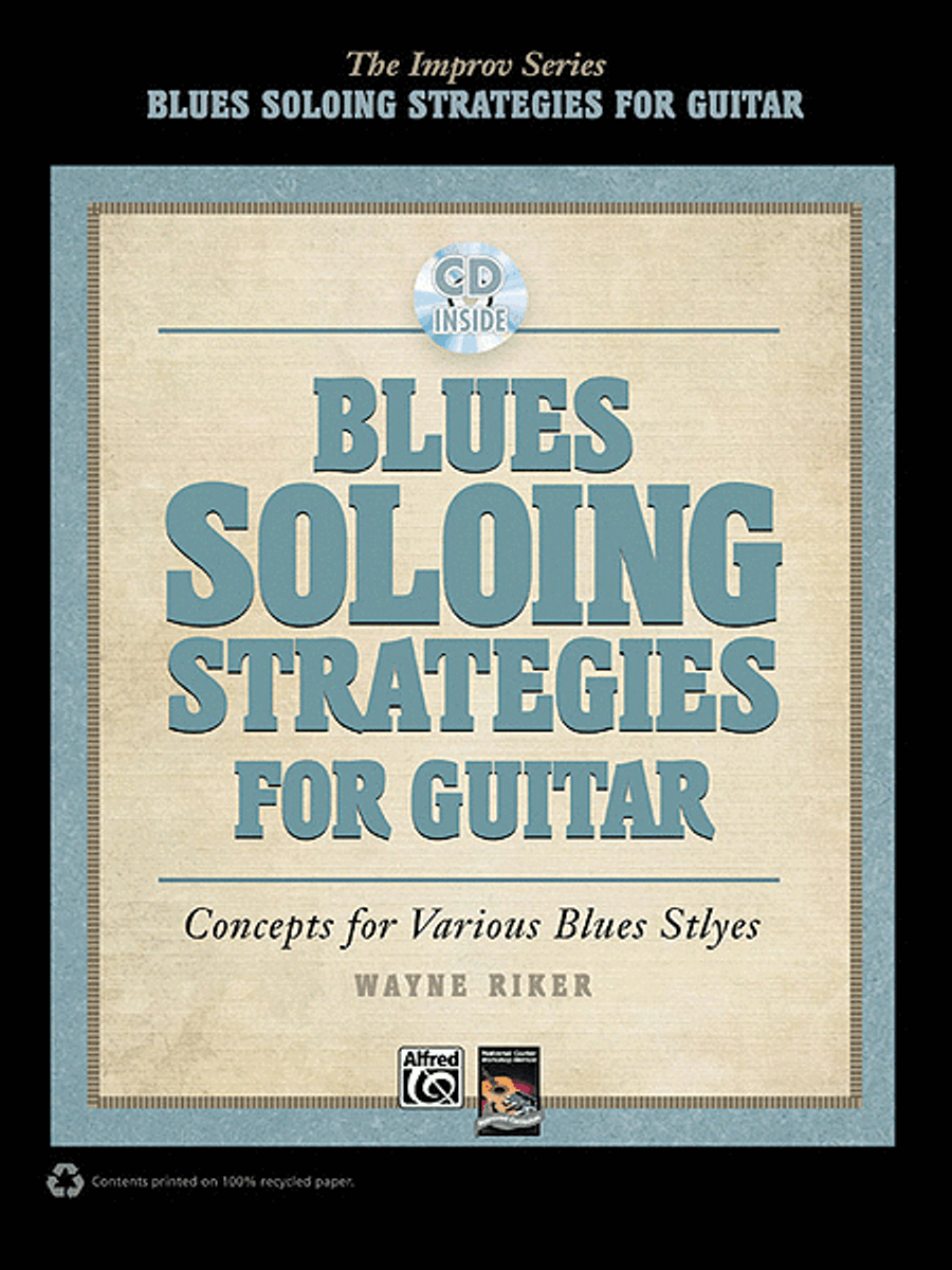 Blues Soloing Strategies for Guitar Electric Guitar scores gallery preview page 1