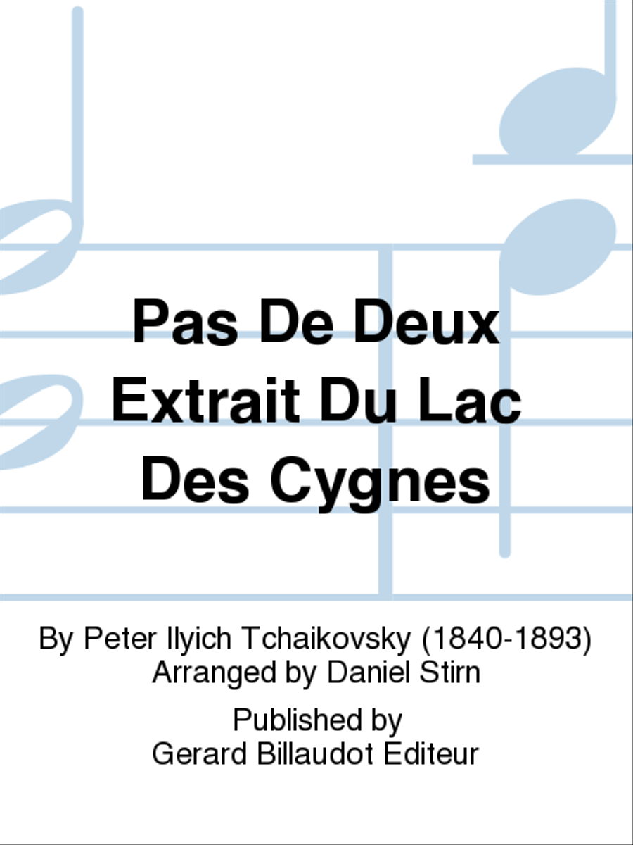 Pas De Deux Extrait Du Lac Des Cygnes Piano Solo scores gallery preview page 1