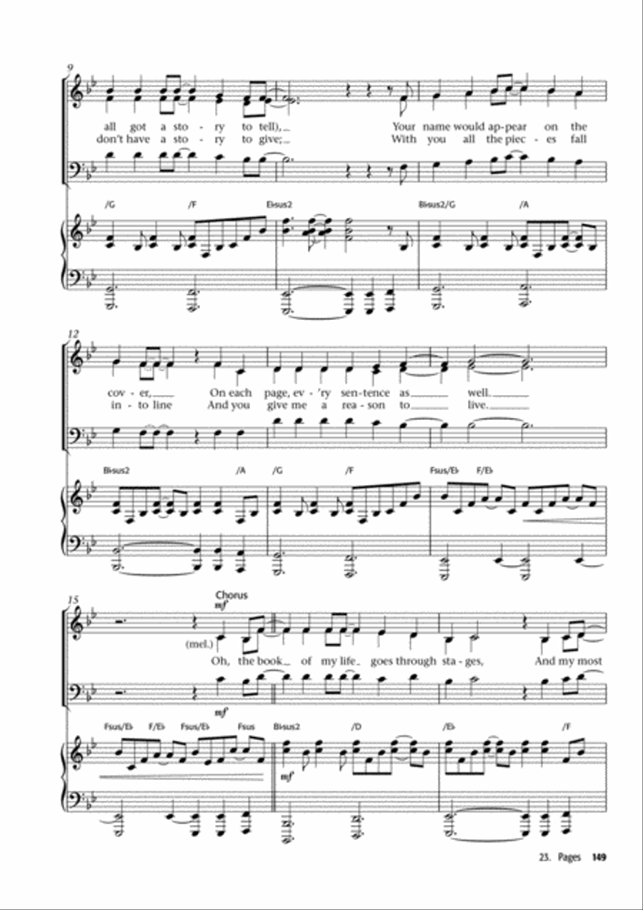 Popular Voiceworks 1 4-Part scores gallery preview page 36