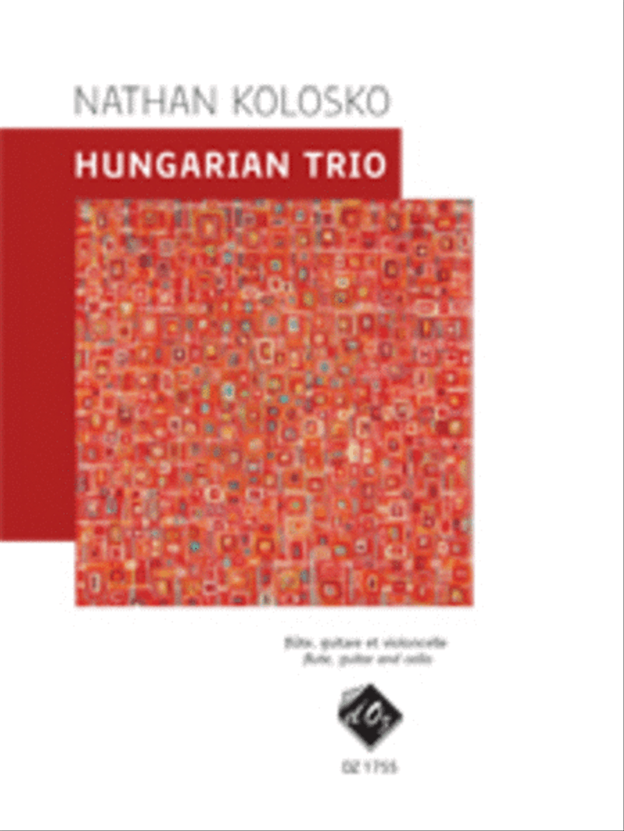 Hungarian Trio Flute scores gallery preview page 1