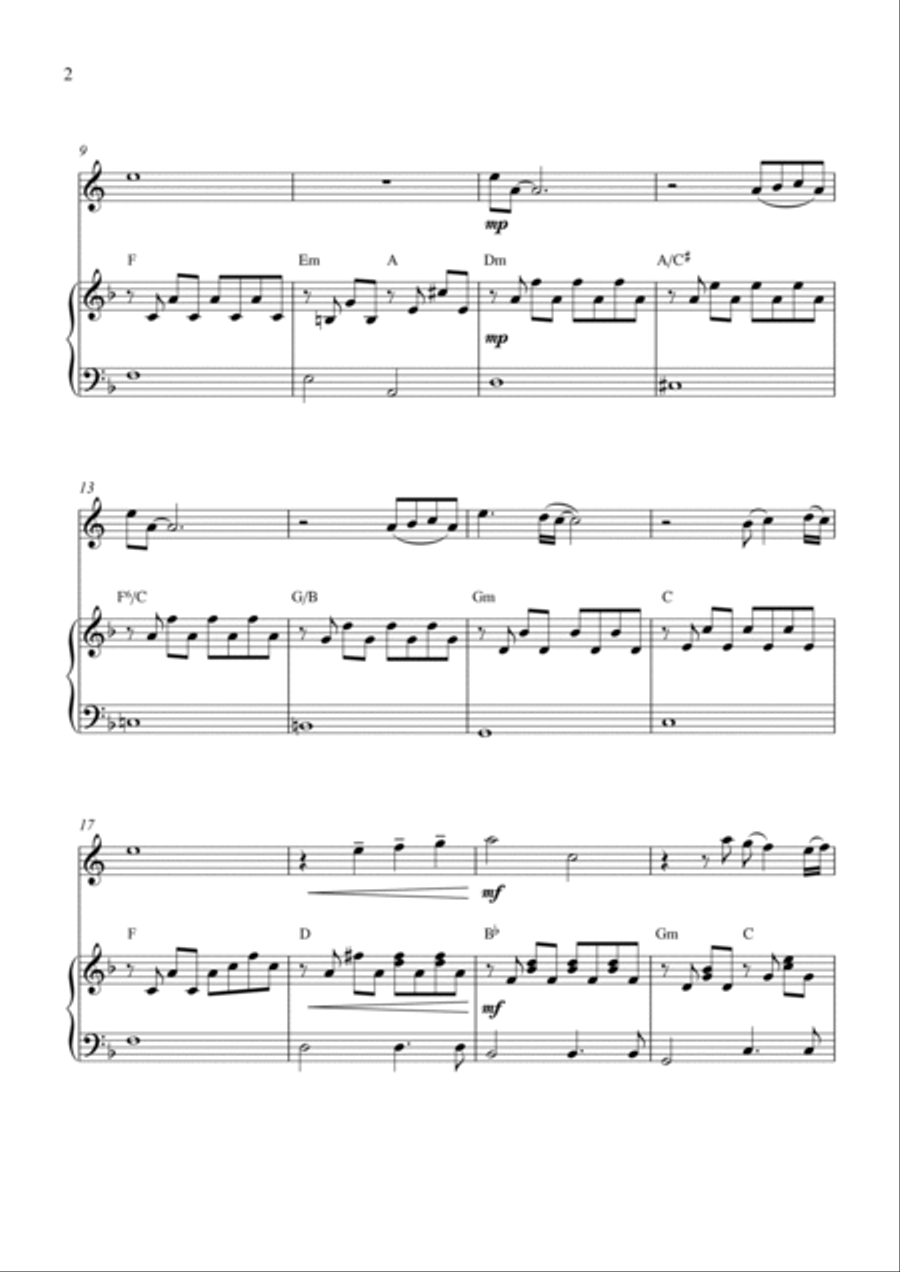 Feelings (?dime?) Feelings (?dime?) English Horn scores gallery preview page 2