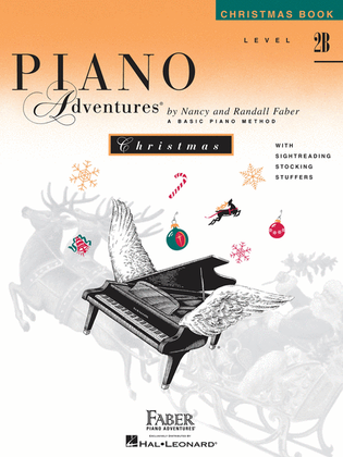 Piano Adventures Level 2B - Christmas Book