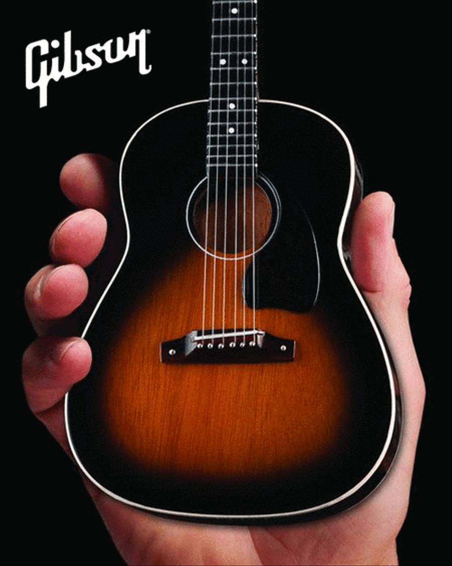Gibson J-45 Vintage Sunburst Mini Guitar Replica School and Community scores gallery preview page 8