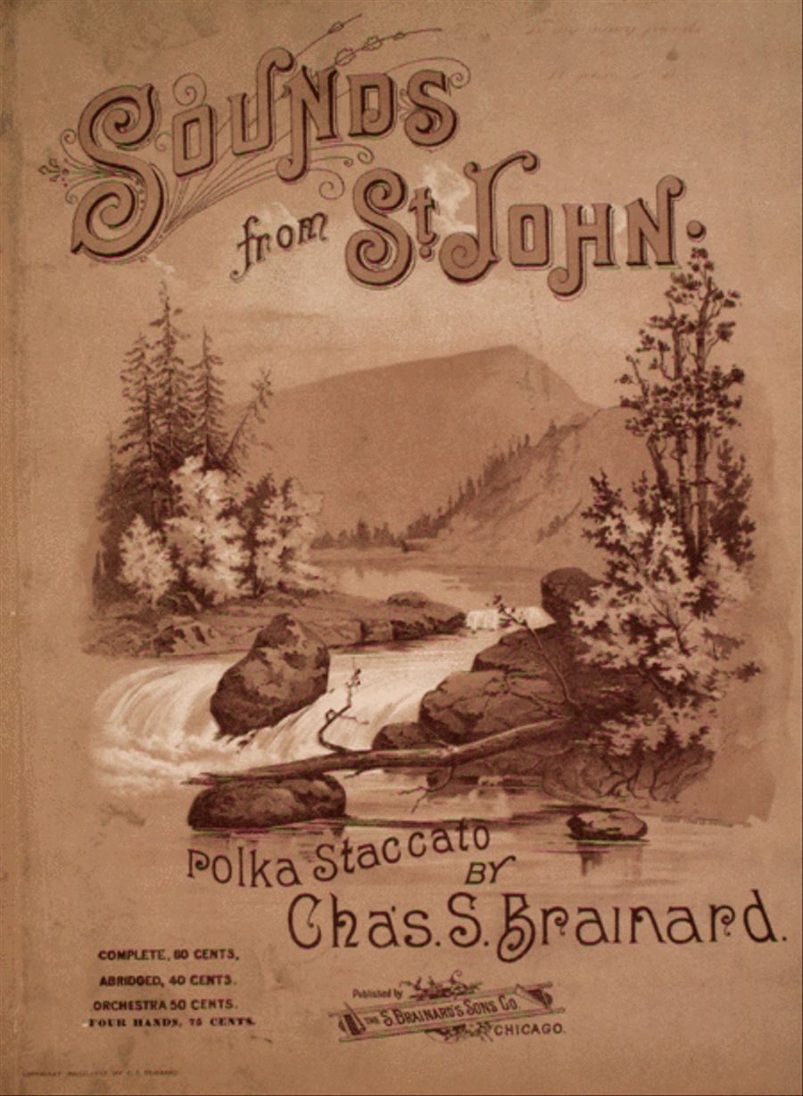 Sounds from St. John. Polka Staccato Piano Solo scores gallery preview page 1