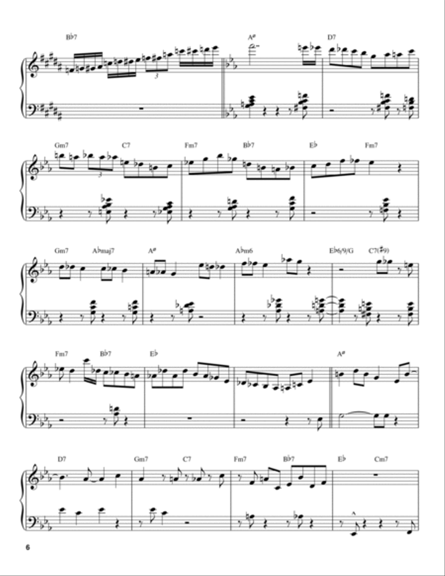 The Best Thing For You Piano scores gallery preview page 6