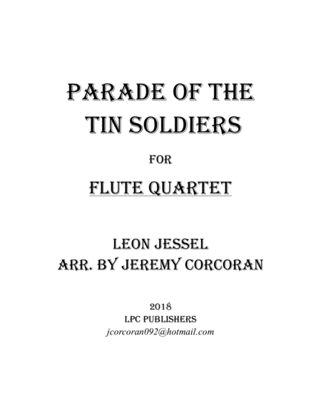 Parade of the Tin Soldiers for Flute Quartet image number null