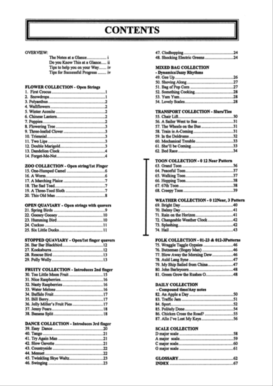 Toon and Weather Collections: Collections for Violin Volume 6 - ACCOMPANIMENT Violin scores gallery preview page 5