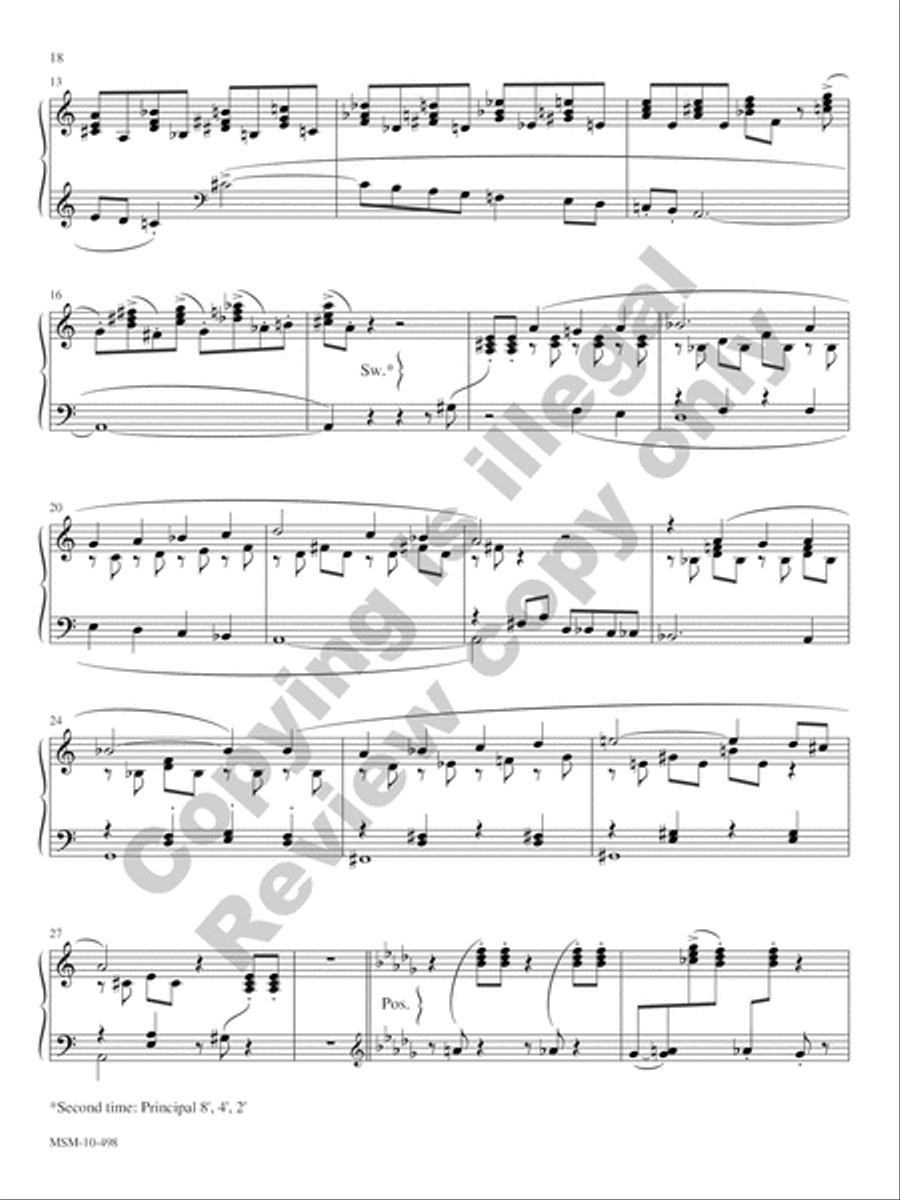 Suite Suite Organ scores gallery preview page 9