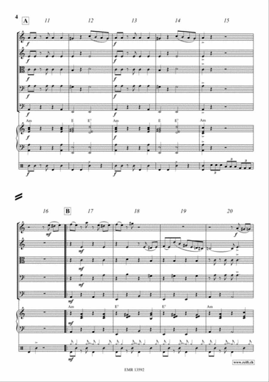 Tico Tico String Quintet scores gallery preview page 4