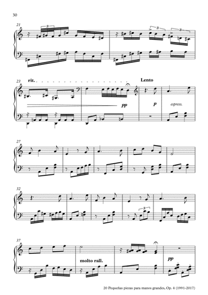 20 Piezas, Op. 4 (2017) No. 9. Aries image number null