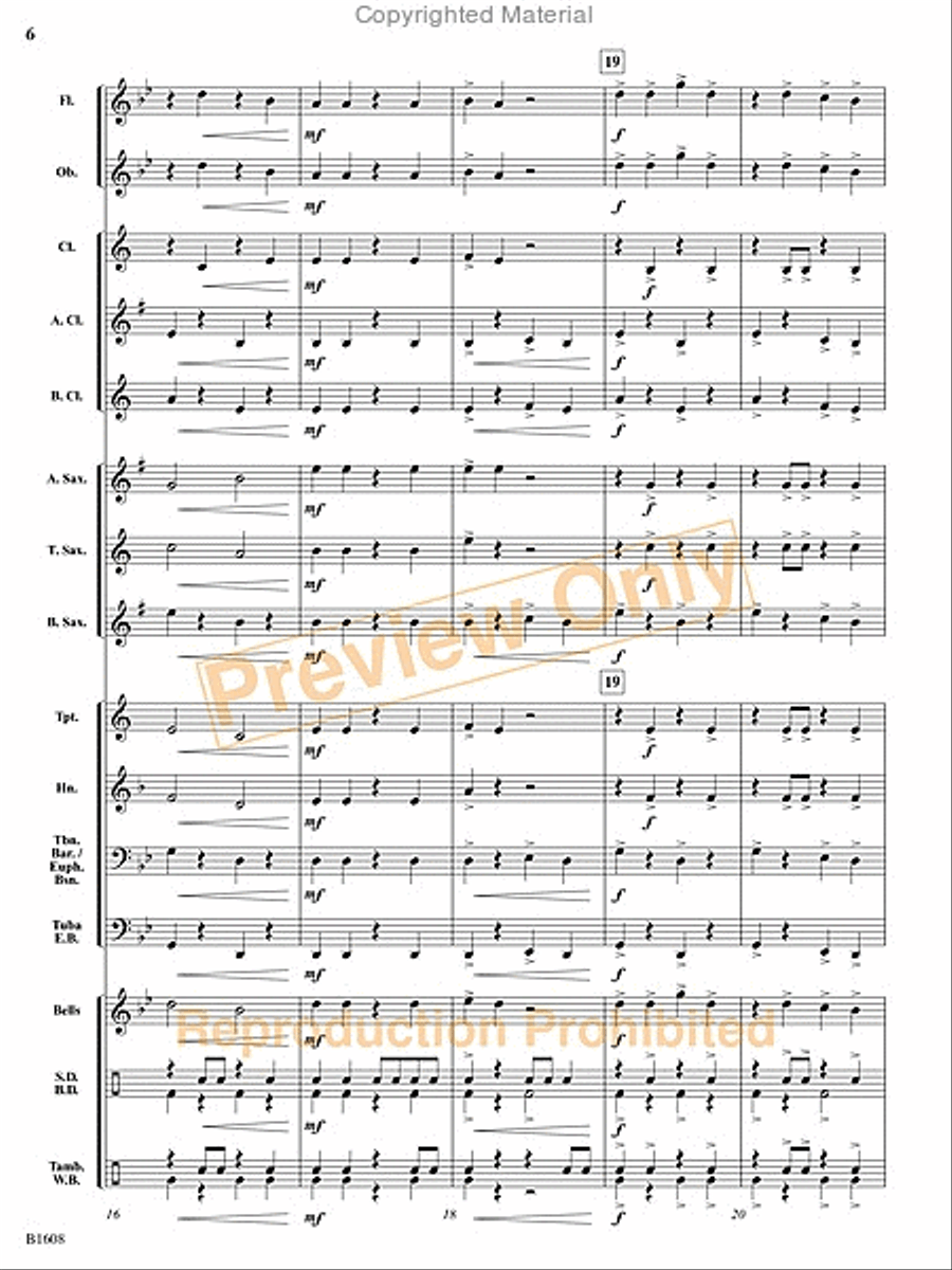 The Broken Marionette Concert Band scores gallery preview page 7