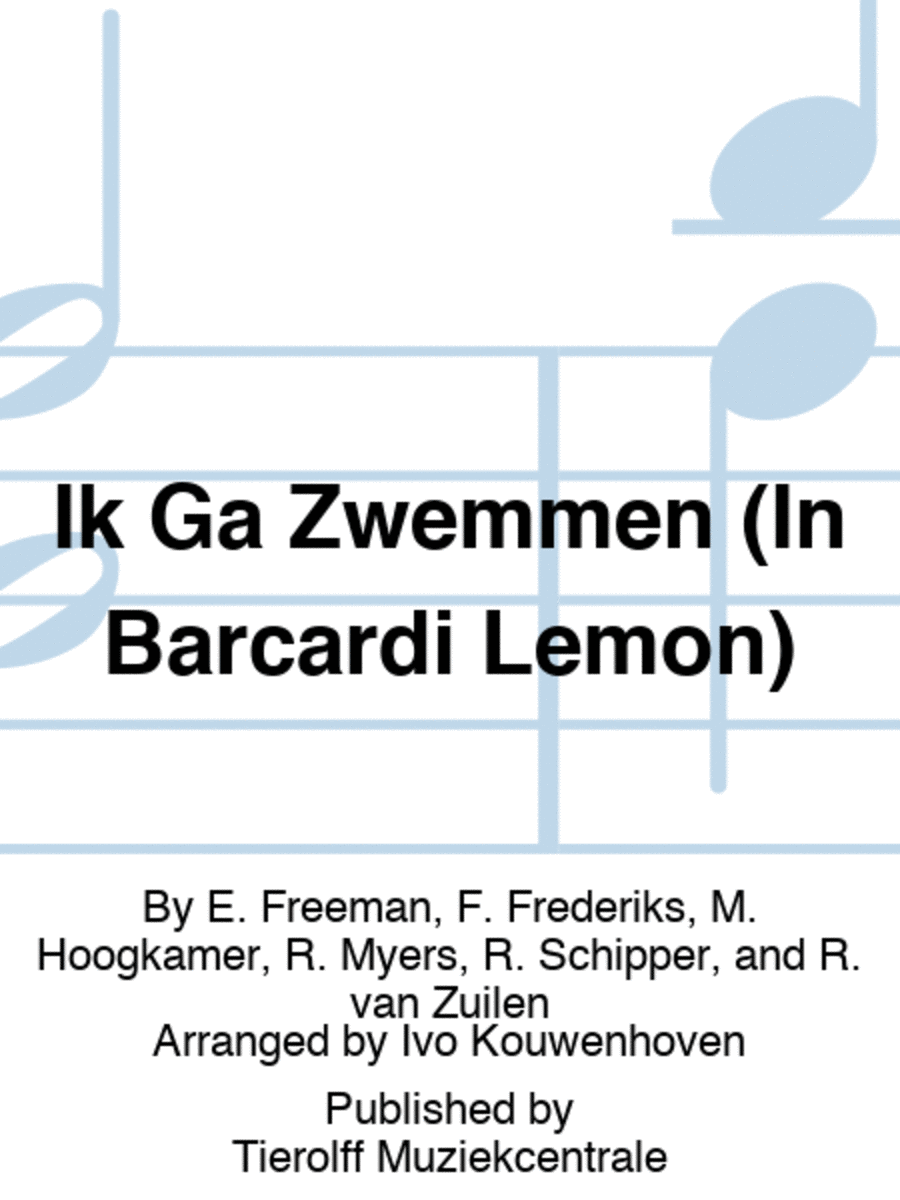 Ik Ga Zwemmen (In Barcardi Lemon) Set of Parts scores gallery preview page 1