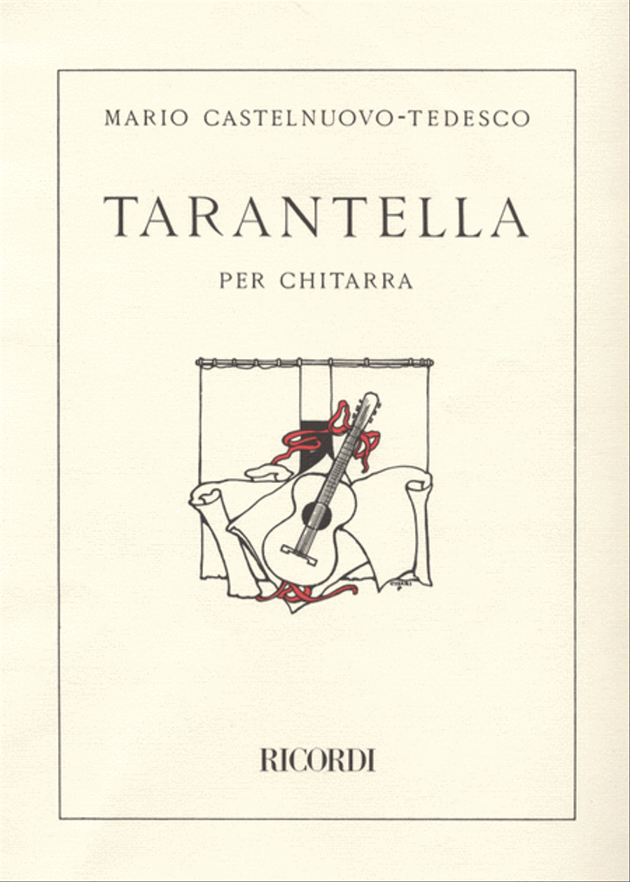 Tarantella Acoustic Guitar scores gallery preview page 1