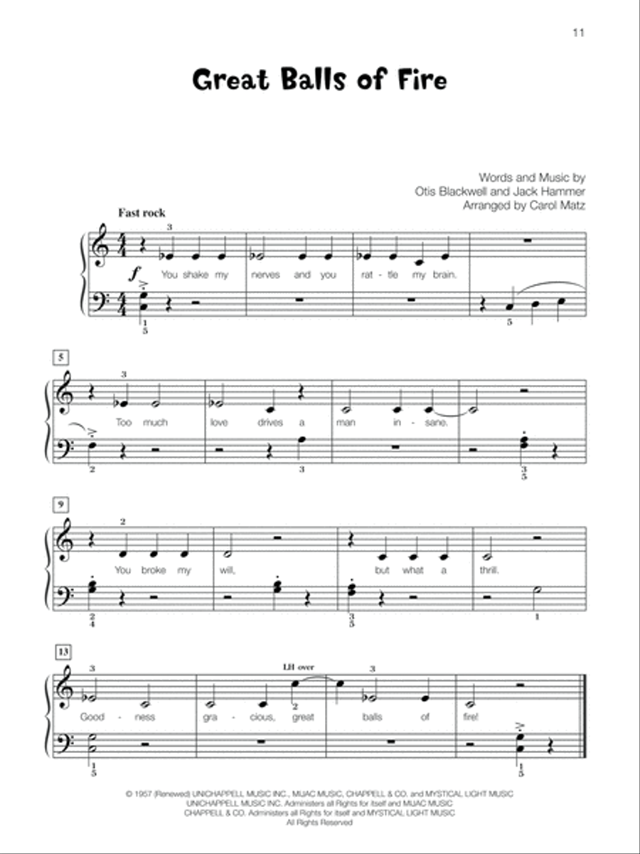 Famous & Fun Pop, Book 2 Piano Method scores gallery preview page 8