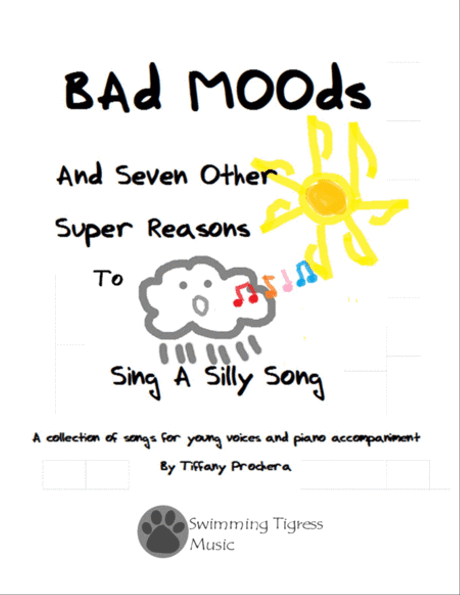 Bad Moods And Seven More Super Reasons To Sing A Silly Song Voice Solo scores gallery preview page 1
