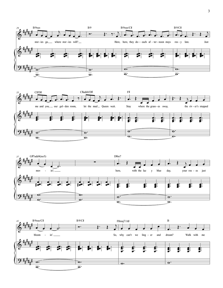 Still (from Alice By Heart) Voice scores gallery preview page 3