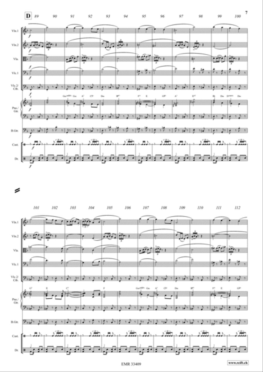 Costa Del Sol Bass Guitar scores gallery preview page 6