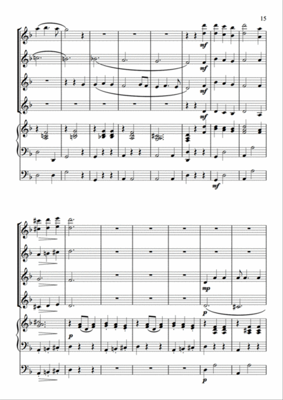 A Small World Medley Set of Parts scores gallery preview page 12