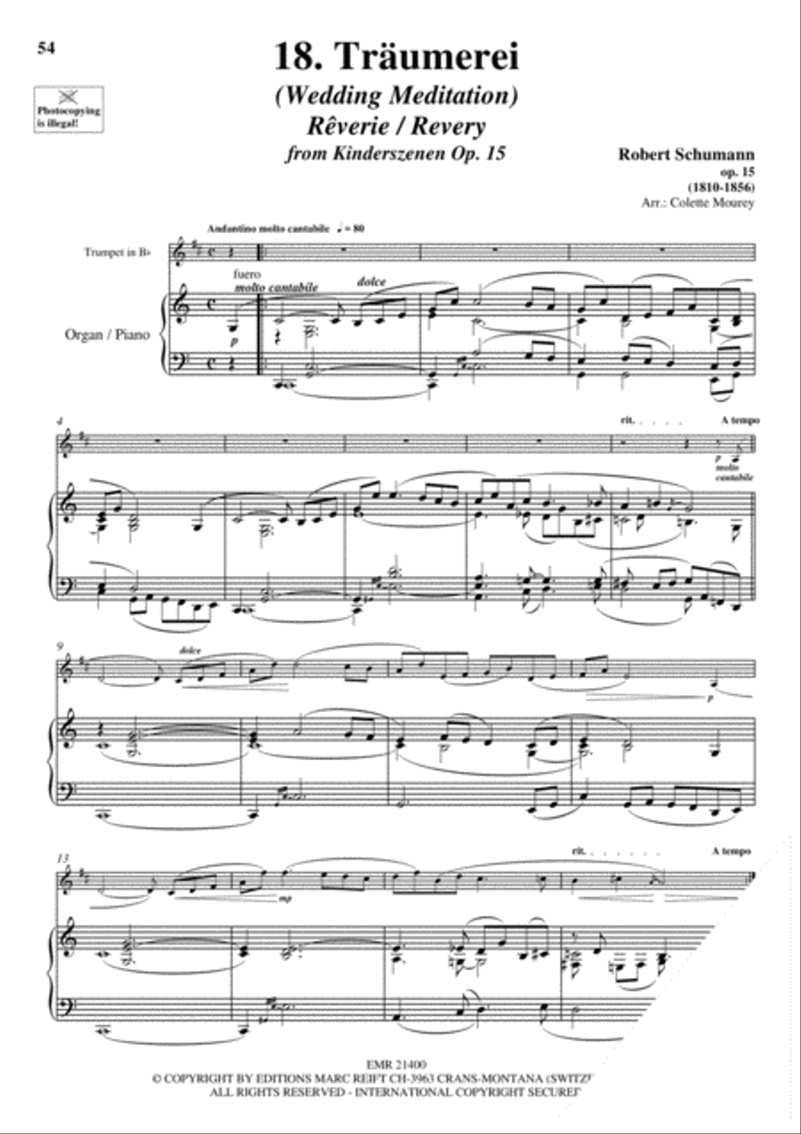 20 Greatest Wedding Solos Cornet scores gallery preview page 20