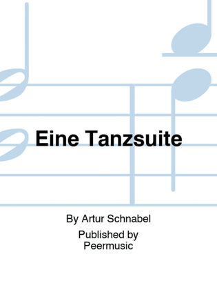 Book cover for Eine Tanzsuite