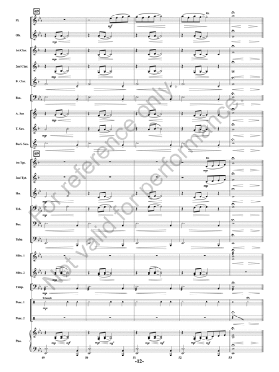 Solitude Solitude Concert Band scores gallery preview page 11