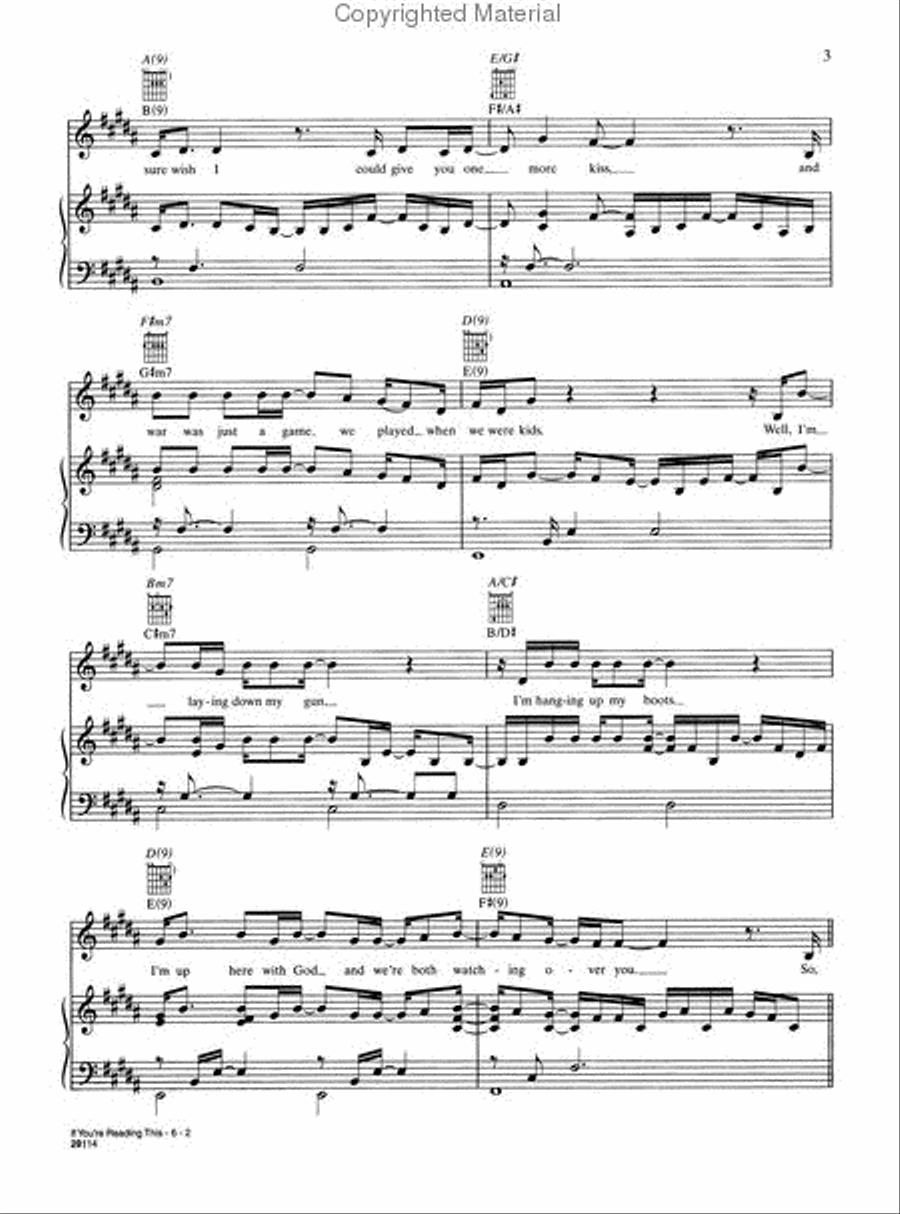 If You're Reading This If You're Reading This Small Ensemble scores gallery preview page 3