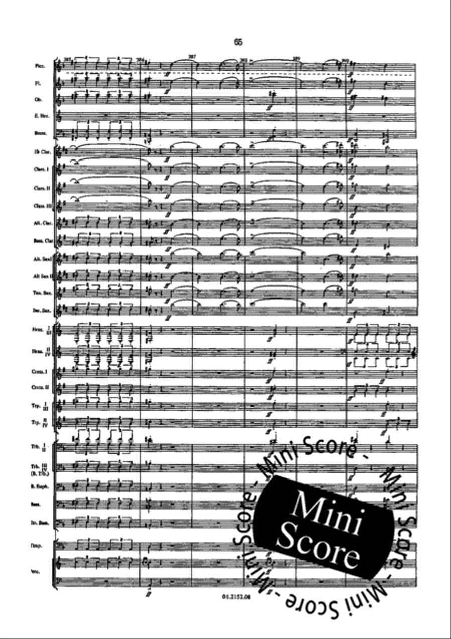 Le Roi D'Ys Concert Band scores gallery preview page 71