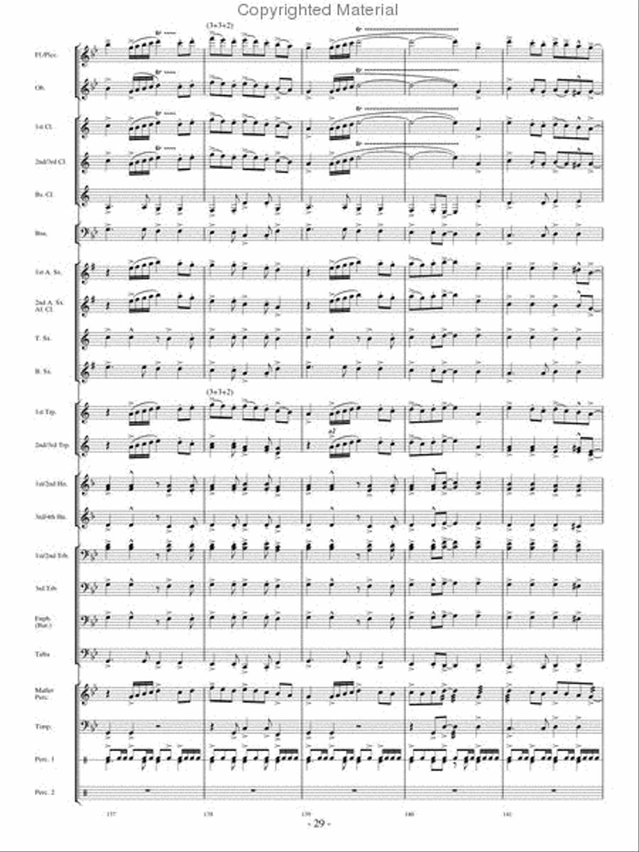 Ascentium Ascentium Concert Band scores gallery preview page 28