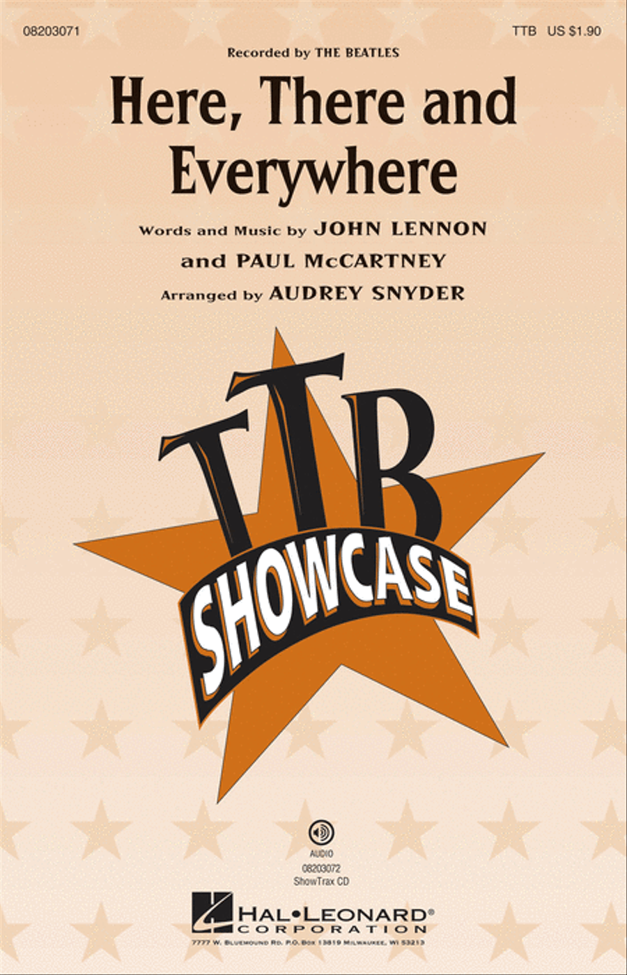 Here, There and Everywhere TTB scores gallery preview page 1
