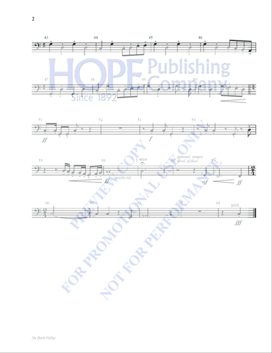 No Dark Valley 5-Octaves scores gallery preview page 7
