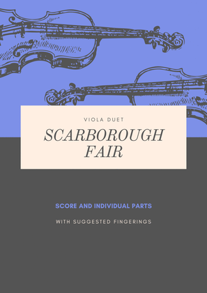 Scarborough Fair Easy Viola Duet