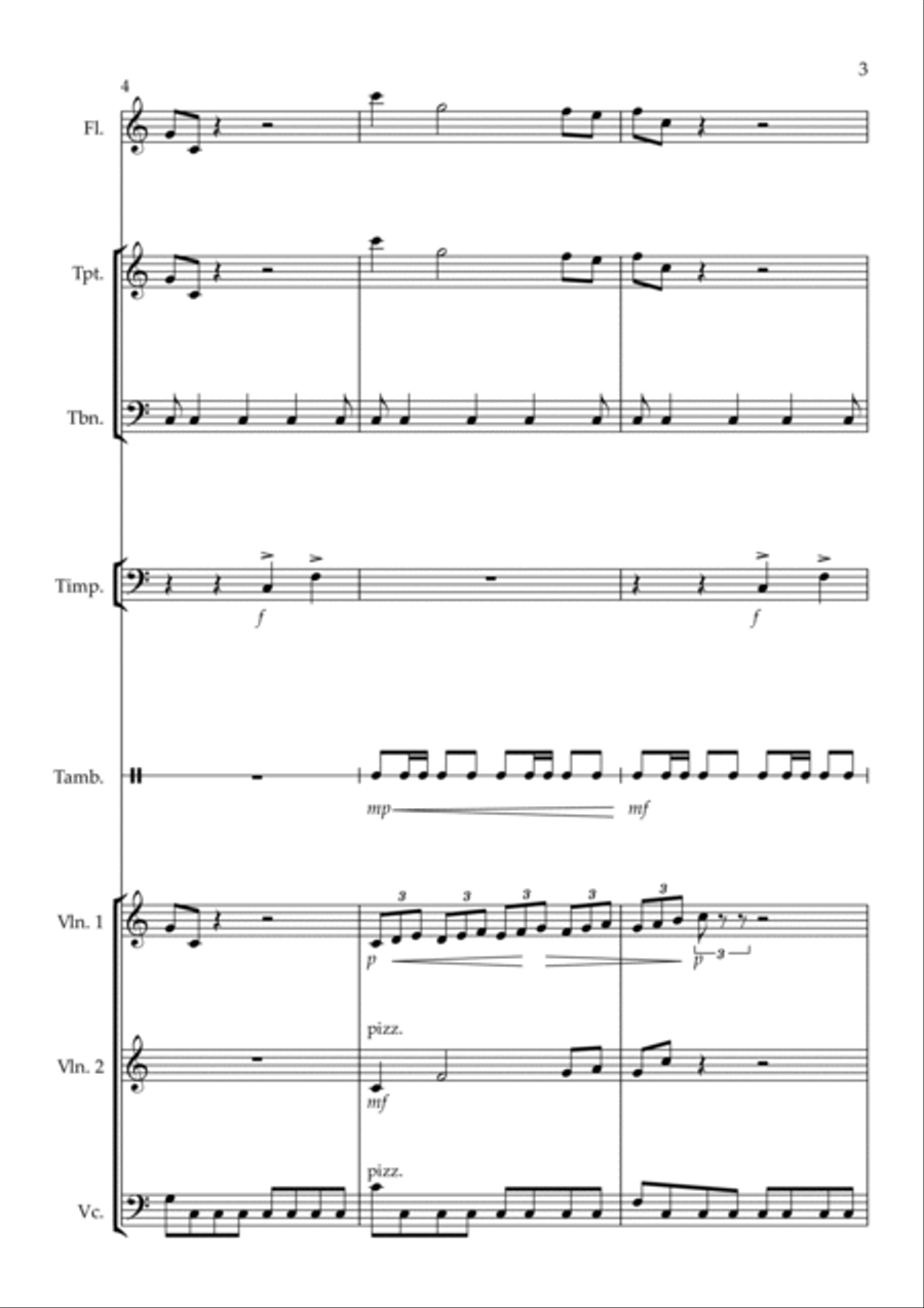A Wild West Small Ensemble scores gallery preview page 3