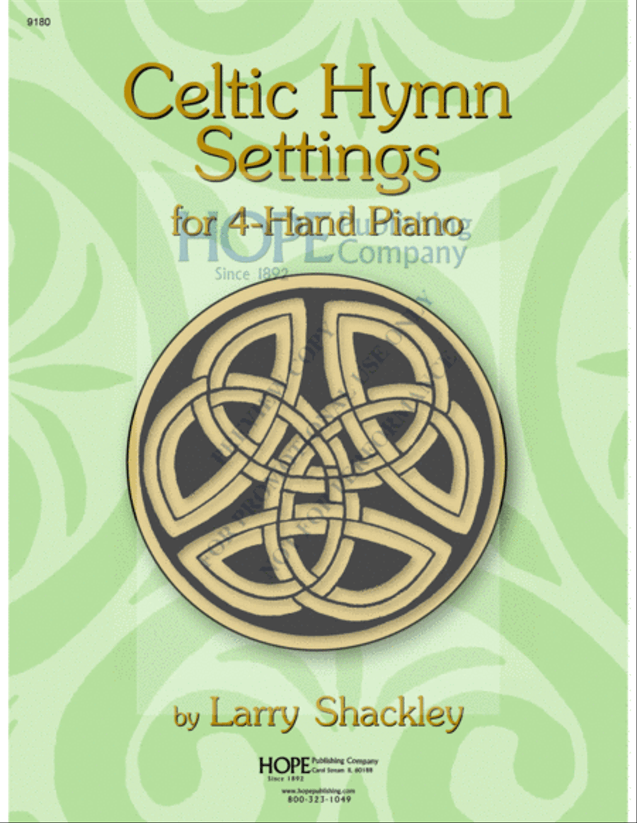 Celtic Hymns for 4-Hand Piano Piano Accompaniment scores gallery preview page 2