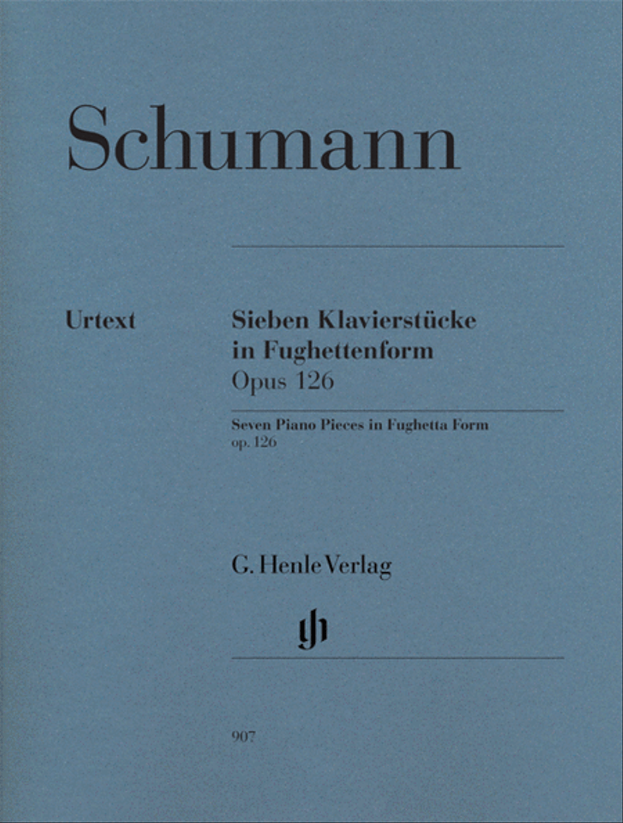 Seven Piano Pieces in Fughetta Form op. 126 Piano Solo scores gallery preview page 1
