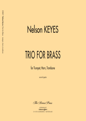 Book cover for Trio for Brass