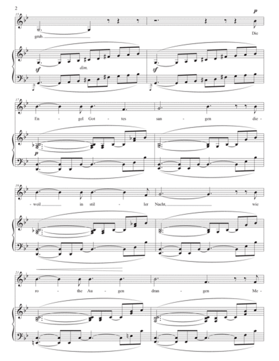 SCHUMANN: Der Schatzgräber, Op. 45 no. 1 (transposed to G minor)