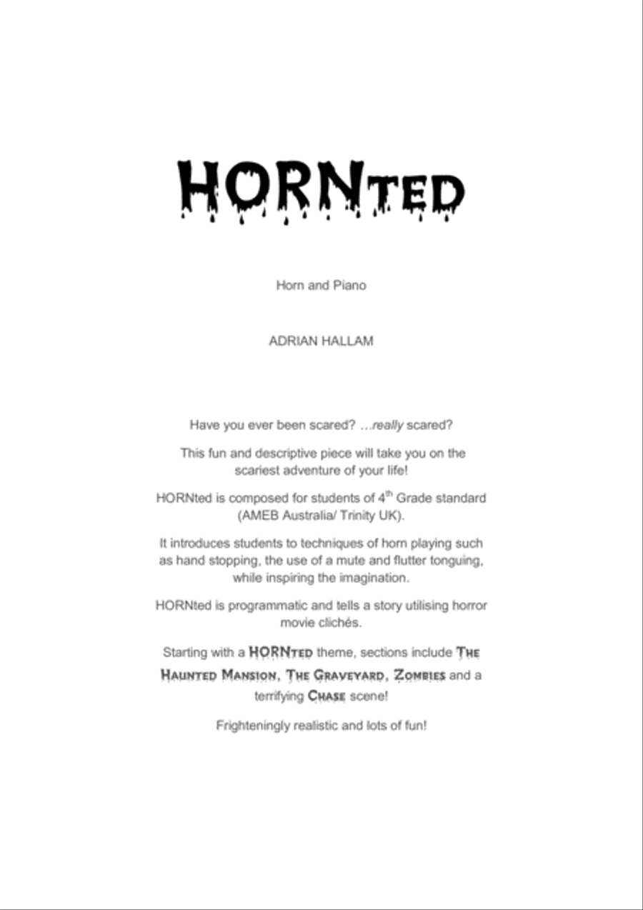 Hornted Horn scores gallery preview page 2