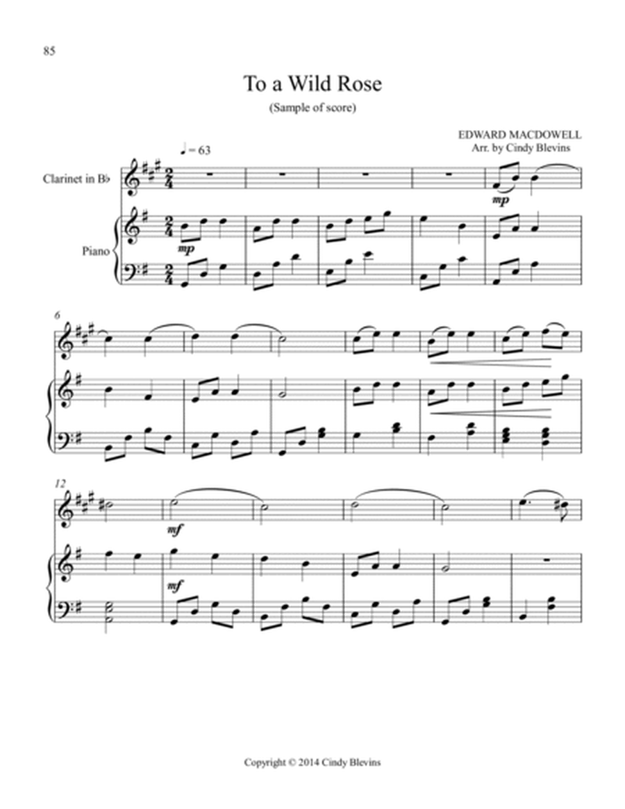 Classic With A Side Of Nostalgia (16 arrangements for piano and clarinet) image number null