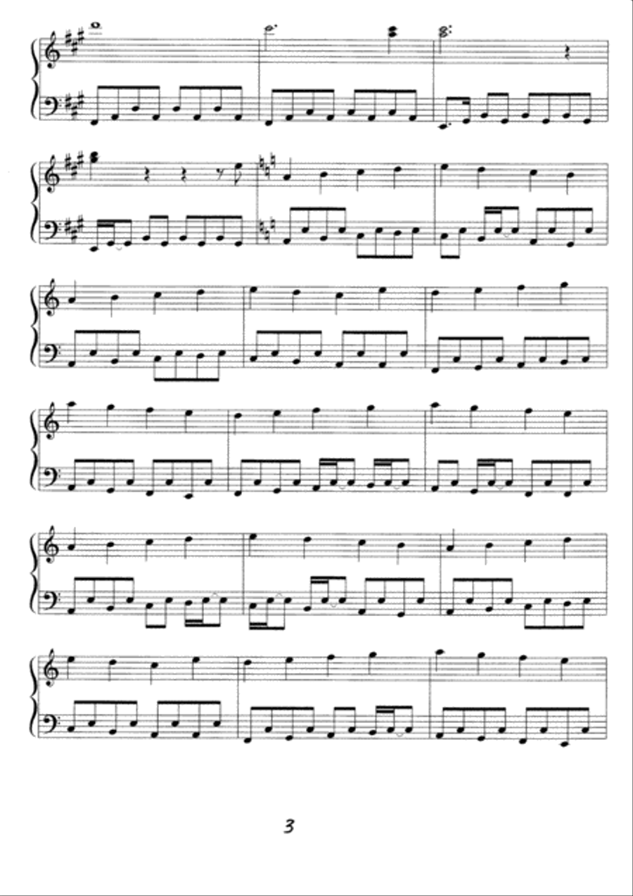 Studio Op.1 No.1 in La Minore / La Maggiore Piano Method scores gallery preview page 3