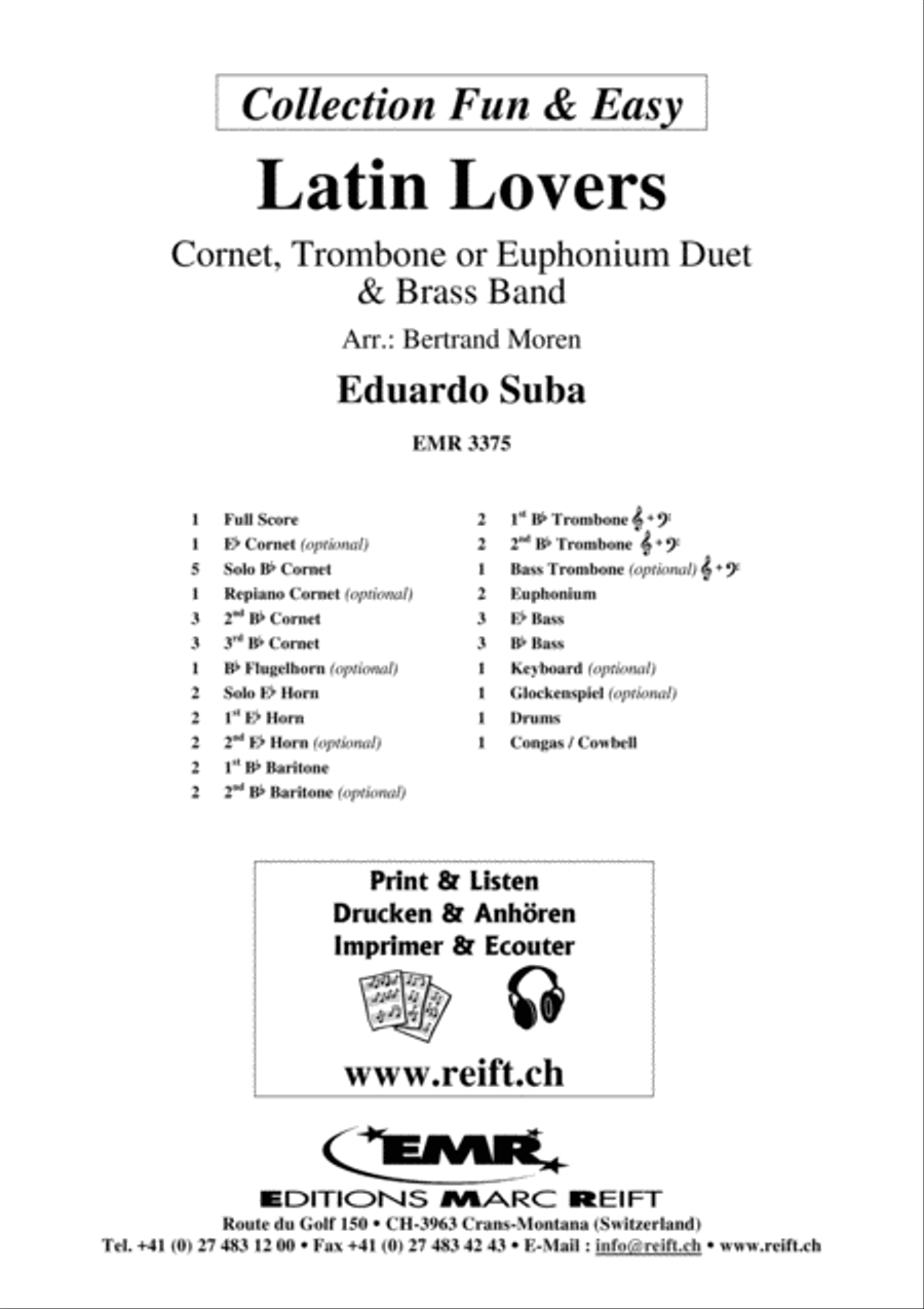Latin Lover Brass Band scores gallery preview page 2