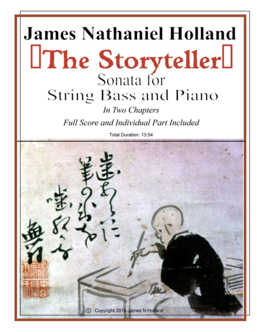 The Storyteller for Double Bass and Piano in 2 Movements image number null