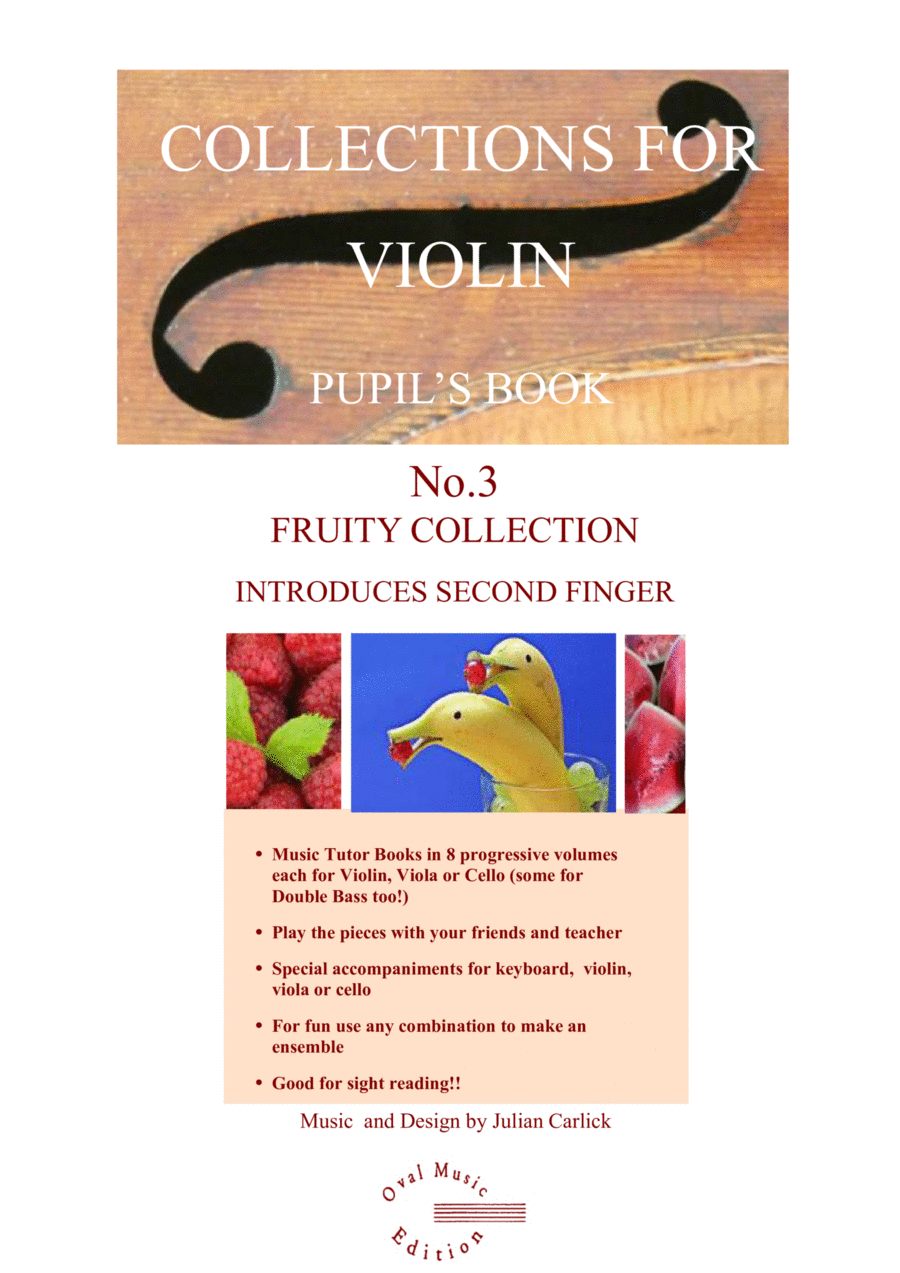 Fruity Collection Pupil Book Collections for Violin Volume 3 Violin Solo scores gallery preview page 1