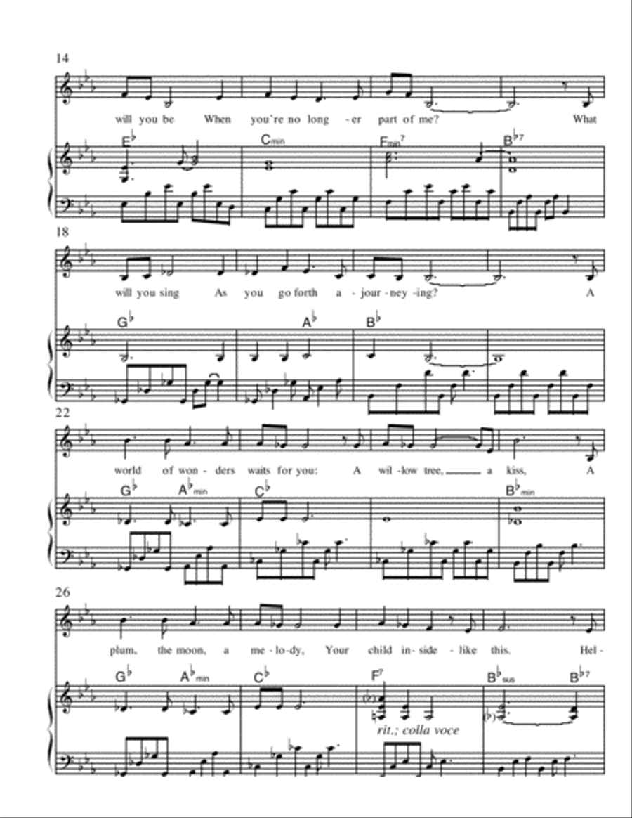 Hello In There Hello In There Voice scores gallery preview page 2
