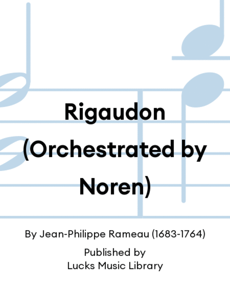 Rigaudon (Orchestrated by Noren)