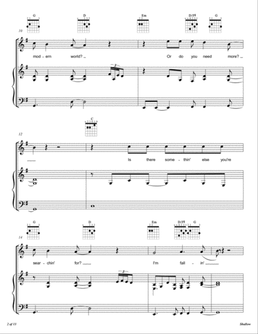 Shallow Voice scores gallery preview page 3