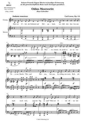 Odins Meeresritt, Op. 118 (D minor)