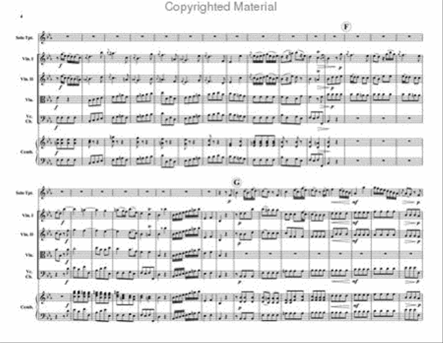 Concerto in Eb Chamber Orchestra scores gallery preview page 5